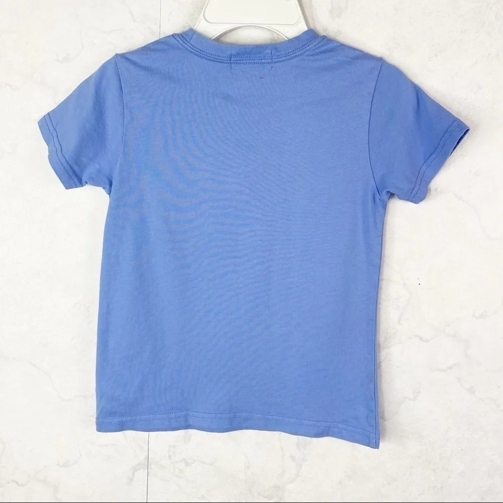 [Ralph Lauren] Boys Blue Logo Tee